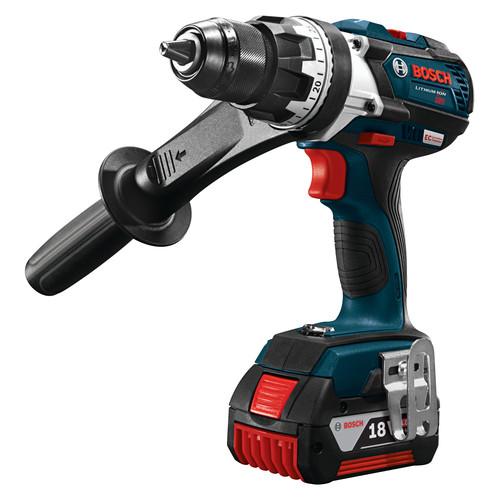 Bosch 18V Lithium-Ion EC Brushless Brute Tough 1/2 in. Cordless Drill Driver Kit (4 Ah) - DDH183-01 - Image 3