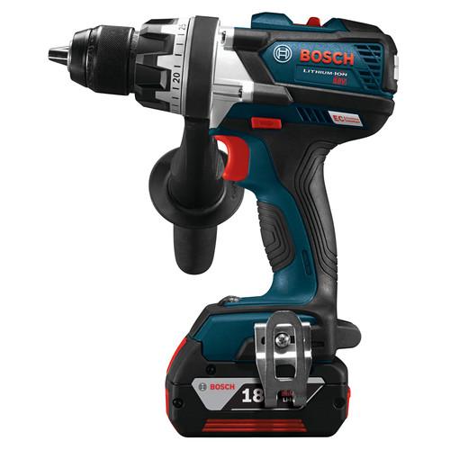 Bosch 18V Lithium-Ion EC Brushless Brute Tough 1/2 in. Cordless Drill Driver Kit (4 Ah) - DDH183-01 - Image 4
