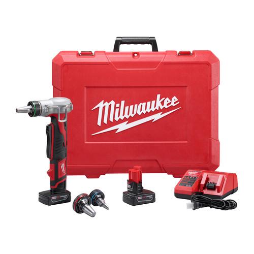 Milwaukee 2432-22XC M12 ProPEX Li-Ion Expansion Tool Kit with 2 XC Batteries