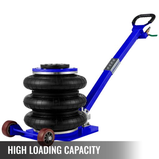 VEVOR Triple Bag Air Pneumatic Jack 5 Ton Lift Jack 11000 lbs Heavy Duty 15.75" - Image 2