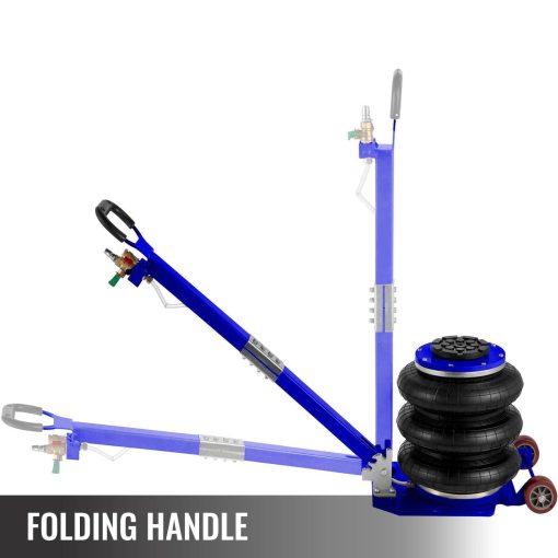 VEVOR Triple Bag Air Pneumatic Jack 5 Ton Lift Jack 11000 lbs Heavy Duty 15.75" - Image 5