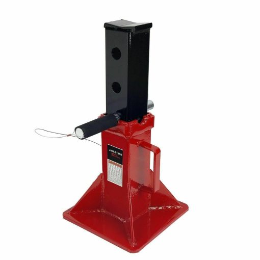 22 Ton Jack Stands Pair Heavy Duty Capacity Auto Truck SUV RV Trailer Fleet - Image 2
