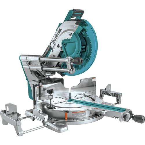 Makita 18V X2 LXT Lithium-Ion (36V) Brushless Cordless 12 in. Dual-Bevel Sliding Compound Miter Saw with Laser (Tool Only) - XSL07Z
