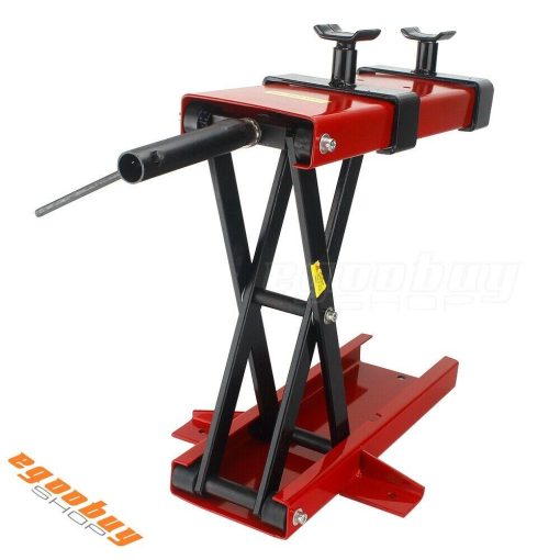 1100 LB Universal ATVs Motorcycles Center Scissor Lift Jack Hoist Stand 9.5-50cm - Image 3