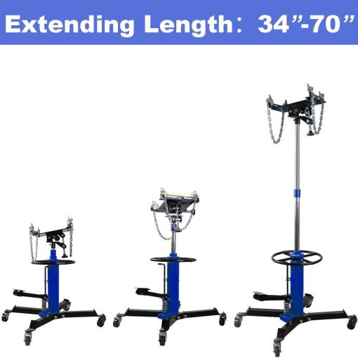 0.75Ton 2Stage Hydraulic Transmission Jack Stand Lifter Hoist Car Lift 1660LBS - Image 5