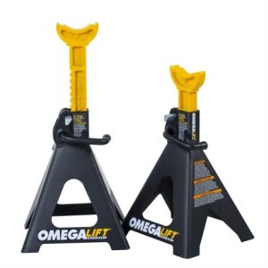 6 ton double locking ratchet style jack stands OME32068 Brand New!