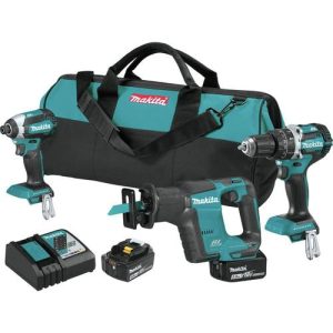 Makita 18V LXT Lithium-Ion 5.0 Ah Brushless 3-Piece Combo Kit - XT337T