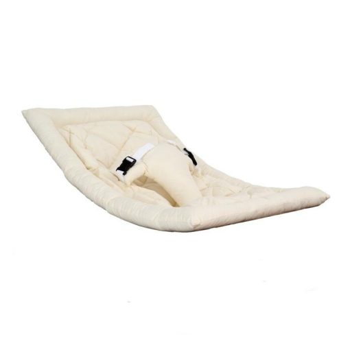 Charlie Crane LEVO Baby Rocker – Beech with Organic White - Image 3