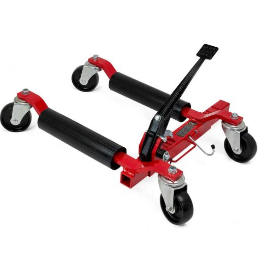 Set of 2 Car Truck 2500lb Vehicle Positioning Wheel Dolly Moving Auto Tire Lift - Image 3