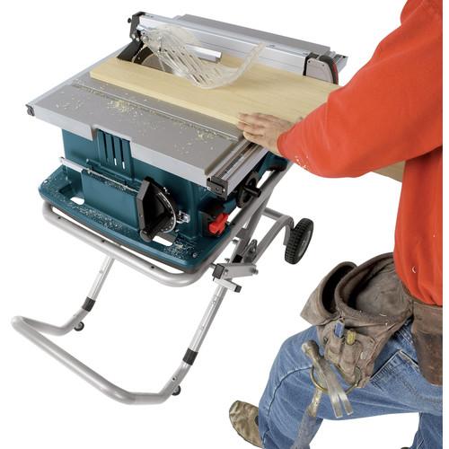 Bosch 4100-10 10 In. Worksite Table Saw with Gravity-Rise Wheeled Stand - Image 2