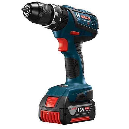 Factory Reconditioned Bosch 18V 4.0 Ah Cordless Lithium-Ion Hammer Drill and Impact Driver Combo Kit - CLPK237A-181-RT - Image 2