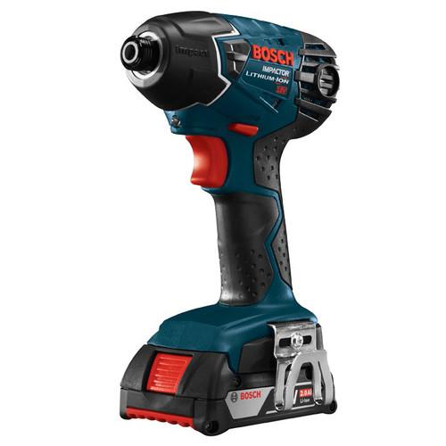 Factory Reconditioned Bosch 18V 4.0 Ah Cordless Lithium-Ion Hammer Drill and Impact Driver Combo Kit - CLPK237A-181-RT - Image 3