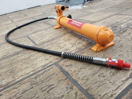 10 Ton Porta Power Hydraulic Jack Auto Body Frame Repair Kits Lift Ram 2 m Hose - Image 4