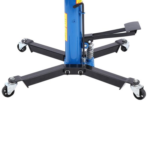 2 Stage 1100Lbs Hydraulic Transmission Jack with 360°Swivel Wheels Lift Hoist - Image 12