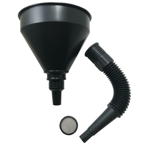 Case of 40 3-in-1 7" Multi-Purpose Funnel with Extension & Removable Debris Screen