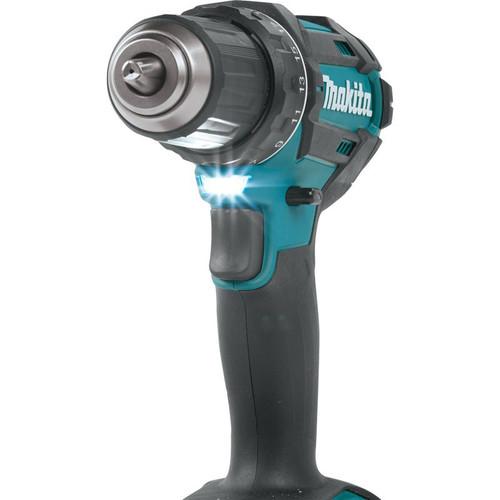 Factory Reconditioned Makita LXT 18V 2.0 Ah Cordless Lithium-Ion Compact Impact Driver and 1/2 in. Drill Driver Combo Kit - CT225R-R - Image 12