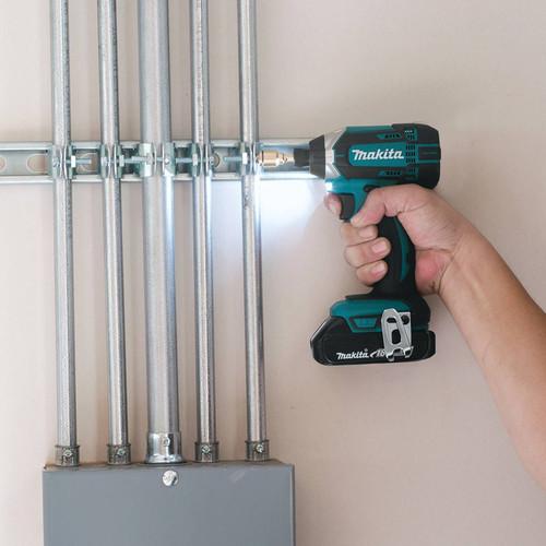 Factory Reconditioned Makita LXT 18V 2.0 Ah Cordless Lithium-Ion Compact Impact Driver and 1/2 in. Drill Driver Combo Kit - CT225R-R - Image 13
