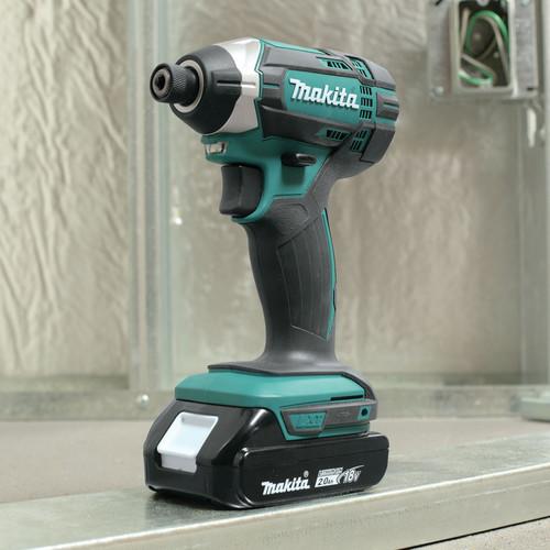 Factory Reconditioned Makita LXT 18V 2.0 Ah Cordless Lithium-Ion Compact Impact Driver and 1/2 in. Drill Driver Combo Kit - CT225R-R - Image 16