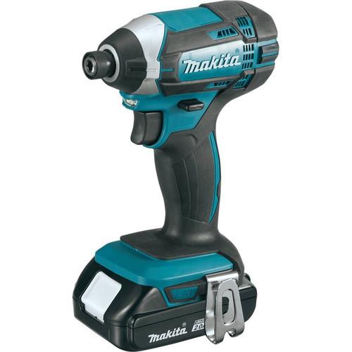 Factory Reconditioned Makita LXT 18V 2.0 Ah Cordless Lithium-Ion Compact Impact Driver and 1/2 in. Drill Driver Combo Kit - CT225R-R - Image 2