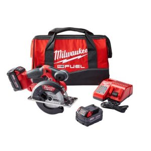 Milwaukee 2782-22 M18 FUEL 5.0 Ah Cordless Lithium-Ion FUEL Metal Cutting Circular Saw Kit