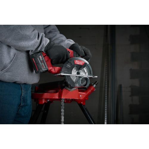 Milwaukee 2782-22 M18 FUEL 5.0 Ah Cordless Lithium-Ion FUEL Metal Cutting Circular Saw Kit - Image 11