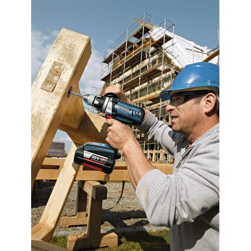 Bosch 36V Lithium-Ion Brute Tough 1/2 in. Cordless Drill Driver Kit with (2) FatPack 4 Ah Batteries - DDH361-01 - Image 4