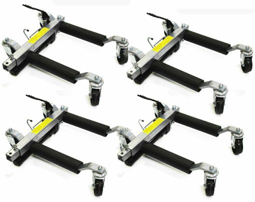 Pro Go Under Car Jack Lift Heavy Duty Hydraulic Car Dolly Set of 4-Piece 1500LBS