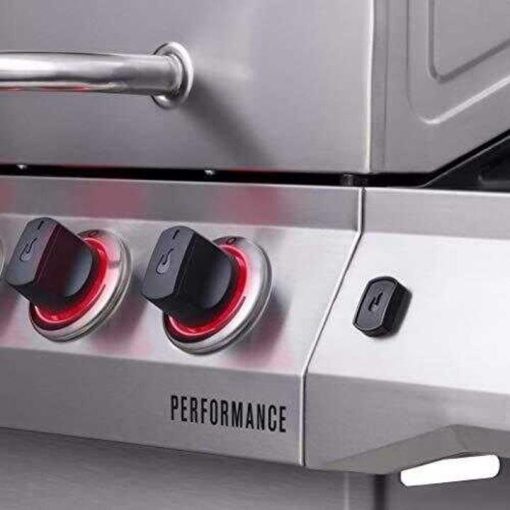 Char-Broil 463354021 Performance 4-Burner Cabinet Style Liquid Propane Gas Grill, Stainless Steel - Image 2