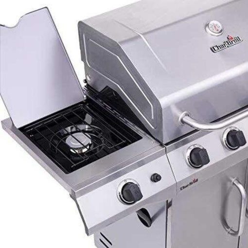 Char-Broil 463354021 Performance 4-Burner Cabinet Style Liquid Propane Gas Grill, Stainless Steel - Image 3