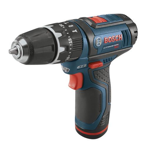 Bosch 12V Max Lithium-Ion Ultra Compact 3/8 in. Cordless Hammer Drill Kit (2 Ah) - PS130-2A - Image 2