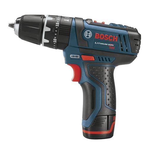 Bosch 12V Max Lithium-Ion Ultra Compact 3/8 in. Cordless Hammer Drill Kit (2 Ah) - PS130-2A - Image 3