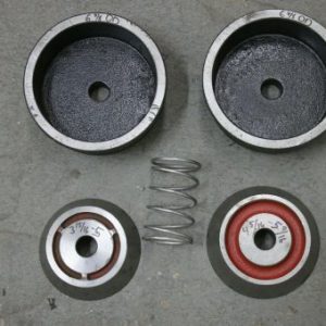 5 Piece Hubless Big Bore Truck Adapter Set Brake Lathe Kit 3-15/16 – 5-9/16
