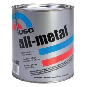 USC 14010 All-Metal Specialty Aluminum-Filled Premium Auto Body Filler (0.8 Gal)
