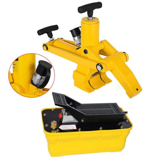 Air Hydraulic Foot Pedal Jack Pump Rotary Lift 10000 PSI 0.75-0.95/Lmin 2.3L USA - Image 5
