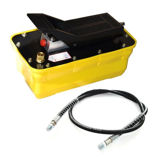 Air Hydraulic Foot Pedal Jack Pump Rotary Lift 10000 PSI 0.75-0.95/Lmin 2.3L USA - Image 6