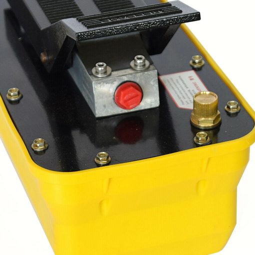 Air Hydraulic Foot Pedal Jack Pump Rotary Lift 10000 PSI 0.75-0.95/Lmin 2.3L USA - Image 10