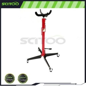 1100lbs Capacity Hydraulic Lift Manual Transmission Jack Foot Pump Spring Loaded