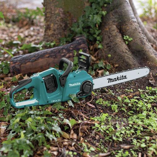 Makita 18V X2 (36V) LXT Lithium-Ion Brushless 16 in. Chain Saw, (Tool Only) - XCU04Z - Image 12