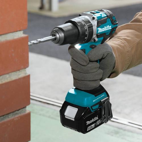 Makita 18V LXT 5.0 Ah Lithium-Ion Brushless Cordless 4-Piece Combo Kit - XT447T - Image 7