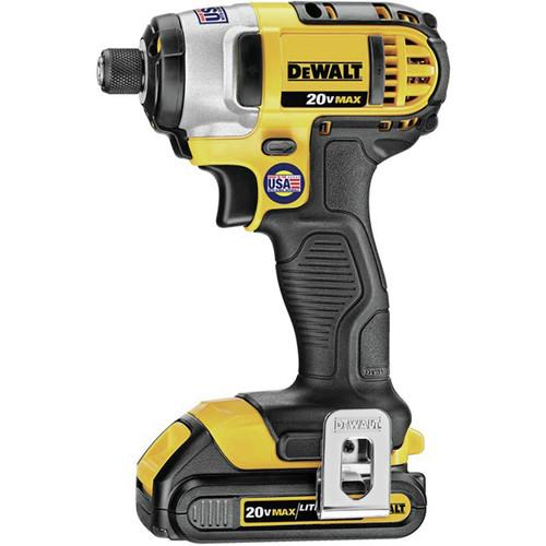DEWALT 20V MAX Cordless Lithium-Ion 1/4 in. Impact Driver Kit - DCF885C2 - Image 2