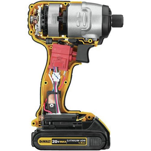 DEWALT 20V MAX Cordless Lithium-Ion 1/4 in. Impact Driver Kit - DCF885C2 - Image 3
