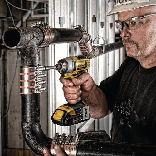 DEWALT 20V MAX Cordless Lithium-Ion 1/4 in. Impact Driver Kit - DCF885C2 - Image 5