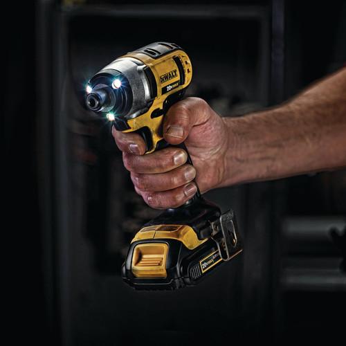 DEWALT 20V MAX Cordless Lithium-Ion 1/4 in. Impact Driver Kit - DCF885C2 - Image 6