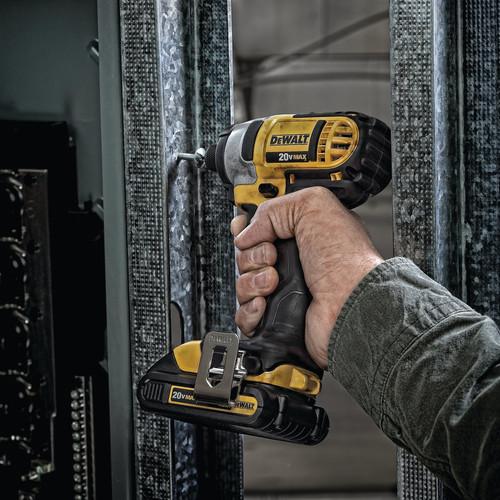 DEWALT 20V MAX Cordless Lithium-Ion 1/4 in. Impact Driver Kit - DCF885C2 - Image 7