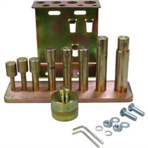 9 Piece Press Pin/Punch Kit For Dynamo Air/Hydraulic Shop DYOHT-PRESSPIN-KIT