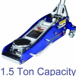 1.5 Ton Low Profile Compact Aluminum Racing Floor Jack Rapid Pump Lift Car Auto