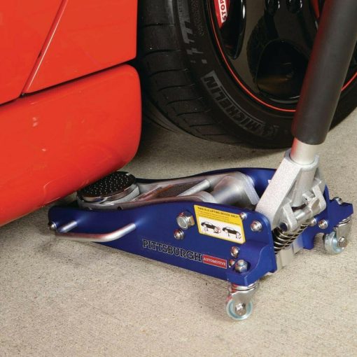 1.5 Ton Low Profile Compact Aluminum Racing Floor Jack Rapid Pump Lift Car Auto - Image 2