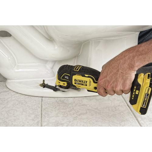 Factory Reconditioned DEWALT 20V MAX XR Cordless Lithium-Ion Brushless Oscillating Multi-Tool Kit - DCS355D1R - Image 6