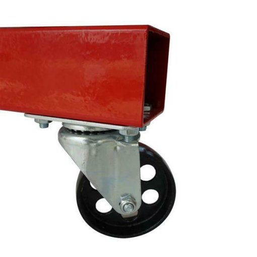 1250lb Engine Stand Steel 360 Degree Mounting Head Motor Stand With Wheel Red - Image 5