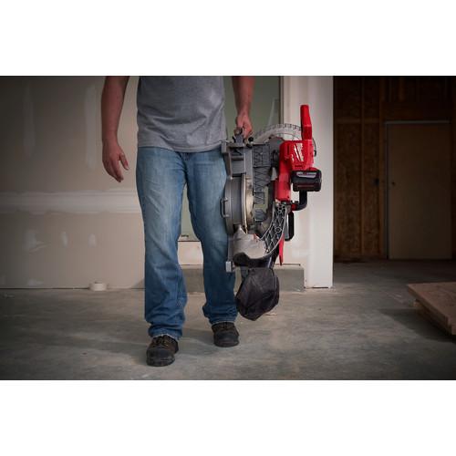 Factory Reconditioned Milwaukee 2734-81HD M18 FUEL 9.0 Ah Cordless Lithium-Ion 10 in. Dual Bevel Sliding Compound Miter Saw - Image 8